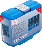 Kraft-Spezial-Steckschlüssel-Wendeeinssatz-Satz | Sechskant & Schraubendreher 17 - 19 - 21 mm | 12,5 mm (1/2") | 3-tlg.