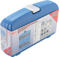 Sicherheitsschrauben-Bit-Satz, lang | 51-tlg.