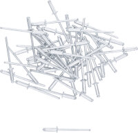 Blindnieten-Sortiment | Ø 3,2 mm | 50-tlg.