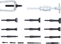 Grundloch-Innenlager-Abzieher-Satz | 16-tlg.