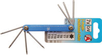 Klappschlüssel | T-Profil (für Torx) T6 - T20 |...