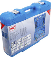 Werkzeugsortiment | 6,3 mm (1/4") + 12,5 mm (1/2") | E-Profil / T-Profil (für Torx) | 84-tlg.