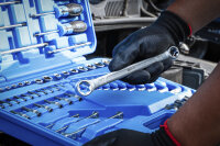 Werkzeugsortiment | 6,3 mm (1/4") + 12,5 mm (1/2") | E-Profil / T-Profil (für Torx) | 84-tlg.