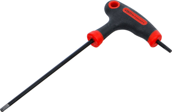 Schraubendreher mit T-Griff und seitlicher Klinge | T-Profil (für Torx) mit/ohne Bohrung T15