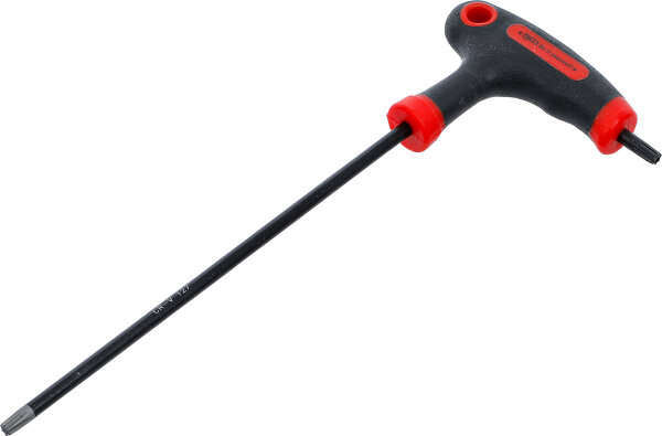 Schraubendreher mit T-Griff und seitlicher Klinge | T-Profil (für Torx) mit/ohne Bohrung T27