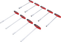 Steckschlüssel-Satz mit T-Griff | SW 6 - 14 mm | 9-tlg.