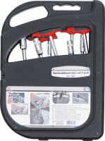 Steckschlüssel-Satz mit T-Griff | SW 6 - 14 mm | 9-tlg.