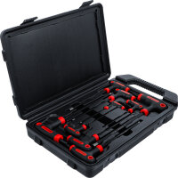 Schraubendreher-Satz mit T-Griff und seitlicher Klinge | Innensechskant | 2 - 10 mm | 9-tlg.