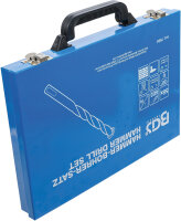 Hammer-Bohrer-Satz | SDS-Schaft, Hartmetallspitze | 4 - 12 mm | 56-tlg.