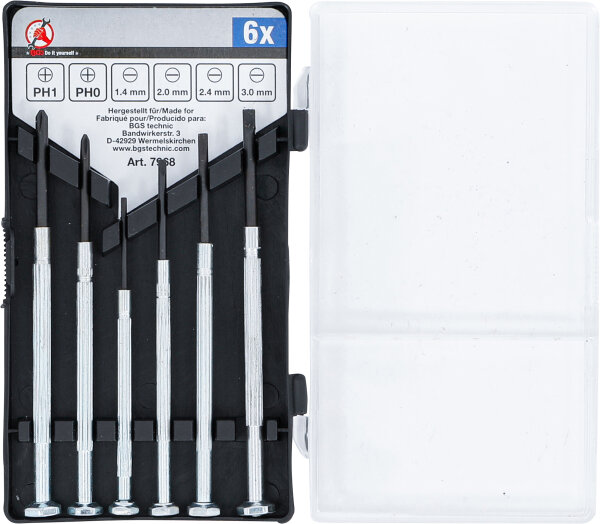 Feinmechaniker-Schraubendreher-Satz | 6-tlg.
