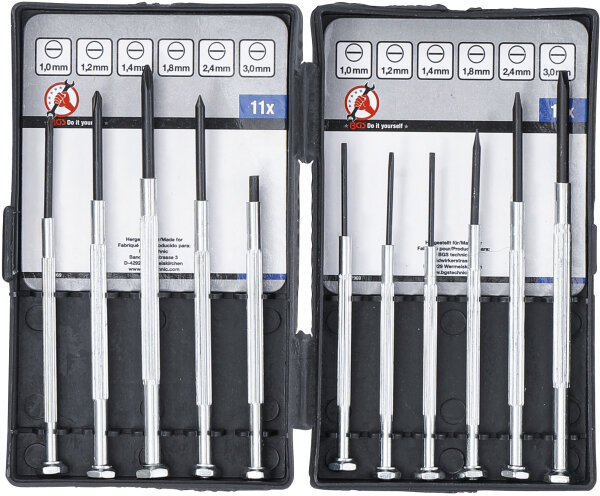 Feinmechaniker-Schraubendreher-Satz | 11-tlg.