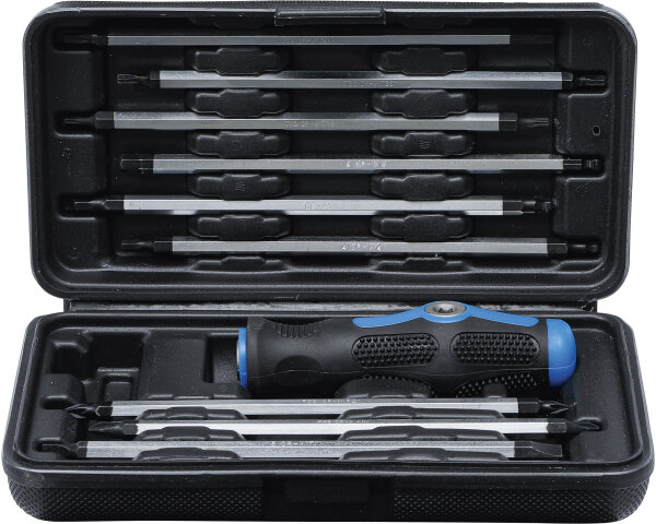 Schraubendreher-Satz mit Wechselklingen | 11-tlg.