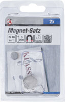 Magnet-Satz | extra stark | Ø 18 mm | 2-tlg.