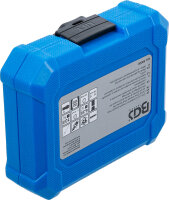 Glüh- und Zündkerzen-Gelenk-Einsatz-Satz | Antrieb Innenvierkant 6,3 mm (1/4") / 10 mm (3/8") | SW 8 - 9 - 10 - 12 - 14 - 16 mm | 11-tlg.