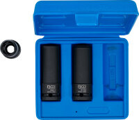 Kraft-Spezial-Steckschlüssel-Einsatz-Satz | Antrieb Innenvierkant 12,5 mm (1/2") | SW 17 / 19 / 21 mm | 3-tlg.