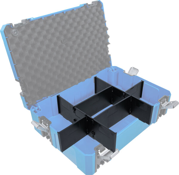 Fachteiler | für Systemkoffer | Größe S | 6-tlg.