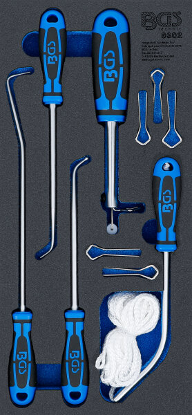 Werkstattwageneinlage 1/3: Windschutzscheiben-Werkzeug-Satz | 5-tlg.