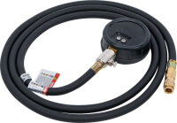 Messuhr mit Ventil | 0 - 10 Bar | für Art. 8007