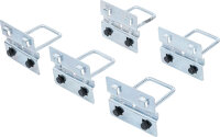 U-Haken-Satz | für Schrankwand-System | 5-tlg.