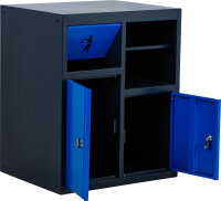 Unterschrank | mit Rollenhalter und Abfallmodul