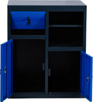 Unterschrank | mit Rollenhalter und Abfallmodul