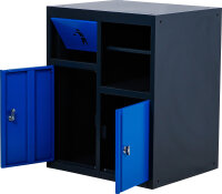 Unterschrank | mit Rollenhalter und Abfallmodul