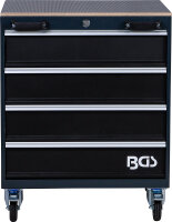 Werkstattwagen | 4 Schubladen | leer | für Schrankwand-System