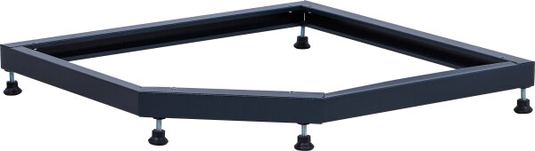 Schubladen- und Werkstattschrank-Unterbau | höhenverstellbar | Eckelement