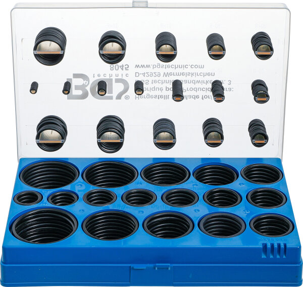 O-Ring-Sortiment | Ø 3 - 50 mm | 419-tlg.