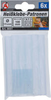 Heißklebe-Patronen | transparent | Ø 11 mm,...