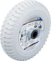 Rad für Sackkarren / Bollerwagen | PU, grau | 220 mm