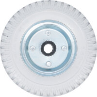 Rad für Sackkarren / Bollerwagen | PU, grau | 220 mm