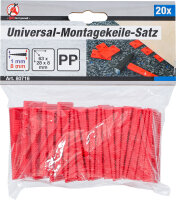 Universal-Montagekeile-Satz | Kunststoff | 20-tlg.