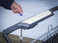 Parkscheibe | mit Eiskratzer / Gummilippe