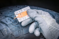 Profiltiefenmesser | mit Schlüsselanhänger | 0 - 20 mm