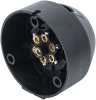 Anhänger-Steckdose / Buchse | 7-polig