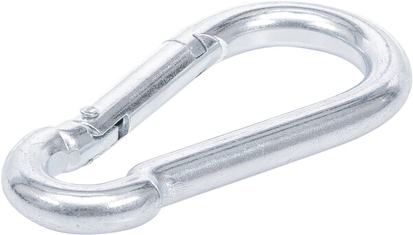 Schlüsselbund-Karabinerhaken | 100 x 10 mm