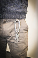 Schlüsselbund-Karabinerhaken | 100 x 10 mm