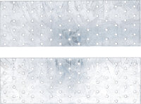 Stahl-Lochplatten-Satz | 300 x 100 x 2 mm | 2-tlg.