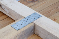 Stahl-Lochplatten-Satz | 200 x 60 x 2 mm | 4-tlg.