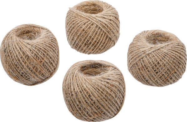 Paketkordel-Satz | 1 mm x 45 m | 4-tlg.