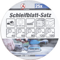 Schleifblatt-Satz für Exzenterschleifer | Ø...