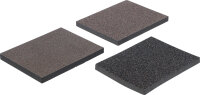 Schleifschwamm-Satz | K 46, 80, 120 | 3-tlg.