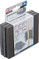 Schleifschwamm-Satz | K 46, 80, 120 | 3-tlg.
