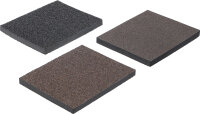 Schleifschwamm-Satz | K 46, 80, 120 | 3-tlg.