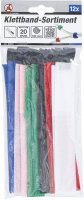 Klettband-Sortiment | 20 x 190 mm | 12-tlg.