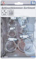Schlauchklemmen-Sortiment | Ø 4 - 45 mm | 6-tlg.