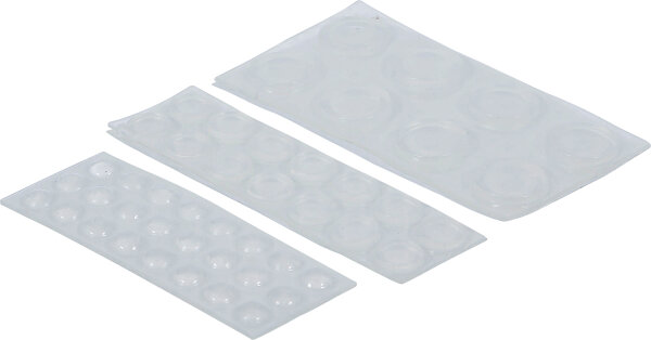 Elastikpuffer-Satz | transparent | 46-tlg.