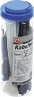 Kabelbinder-Sortiment | farbig | 100 - 150 - 200 mm | 450-tlg.