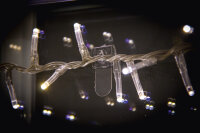 Dekorations-Clip-Sortiment | transparent | 20-tlg.